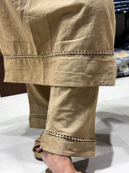 C89 BROWN FLEX COTTON CORD SET