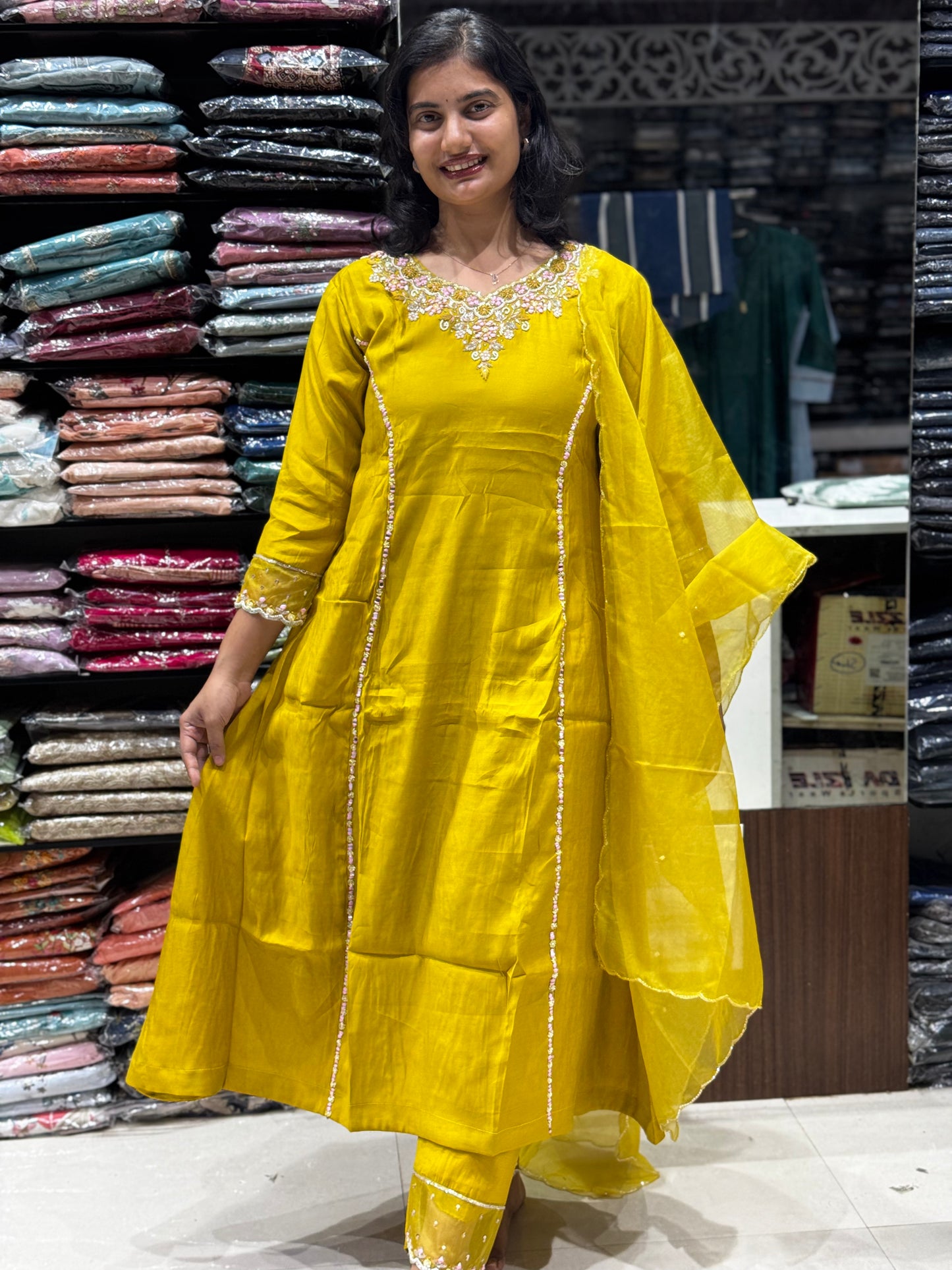 K183 YELLOW THREE PEICE SET