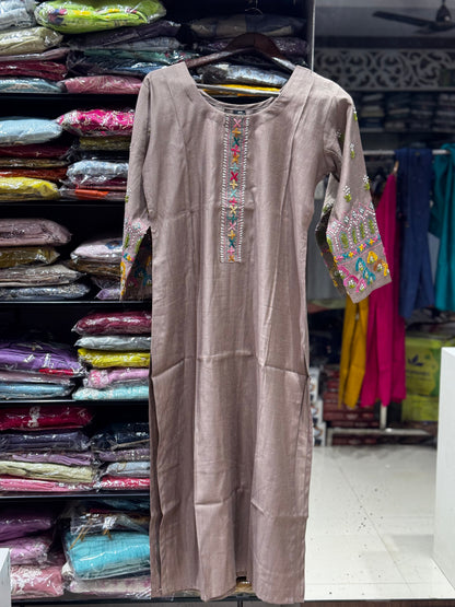 T26 VATICAN SILK KURTI