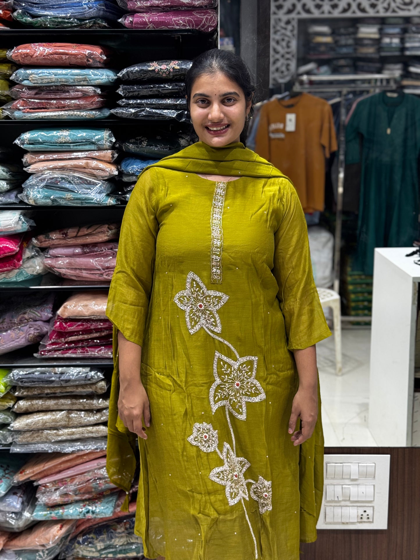 K93  Mulchanderi  three piece set