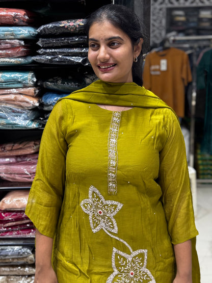 K93  Mulchanderi  three piece set