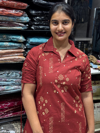 C46 Jaipur cotton cord set