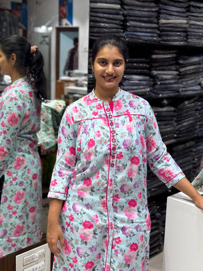 Linen  cotton kurti