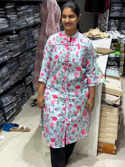 Linen  cotton kurti