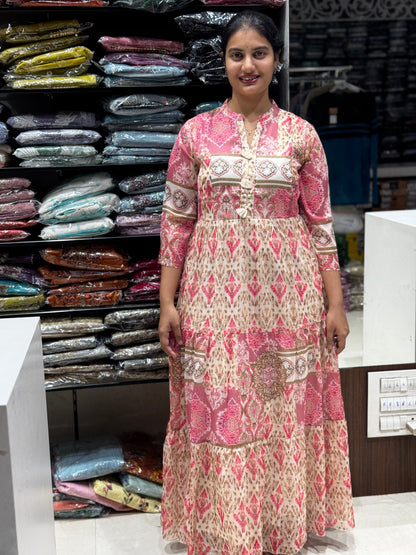 F50 Chiffon gown