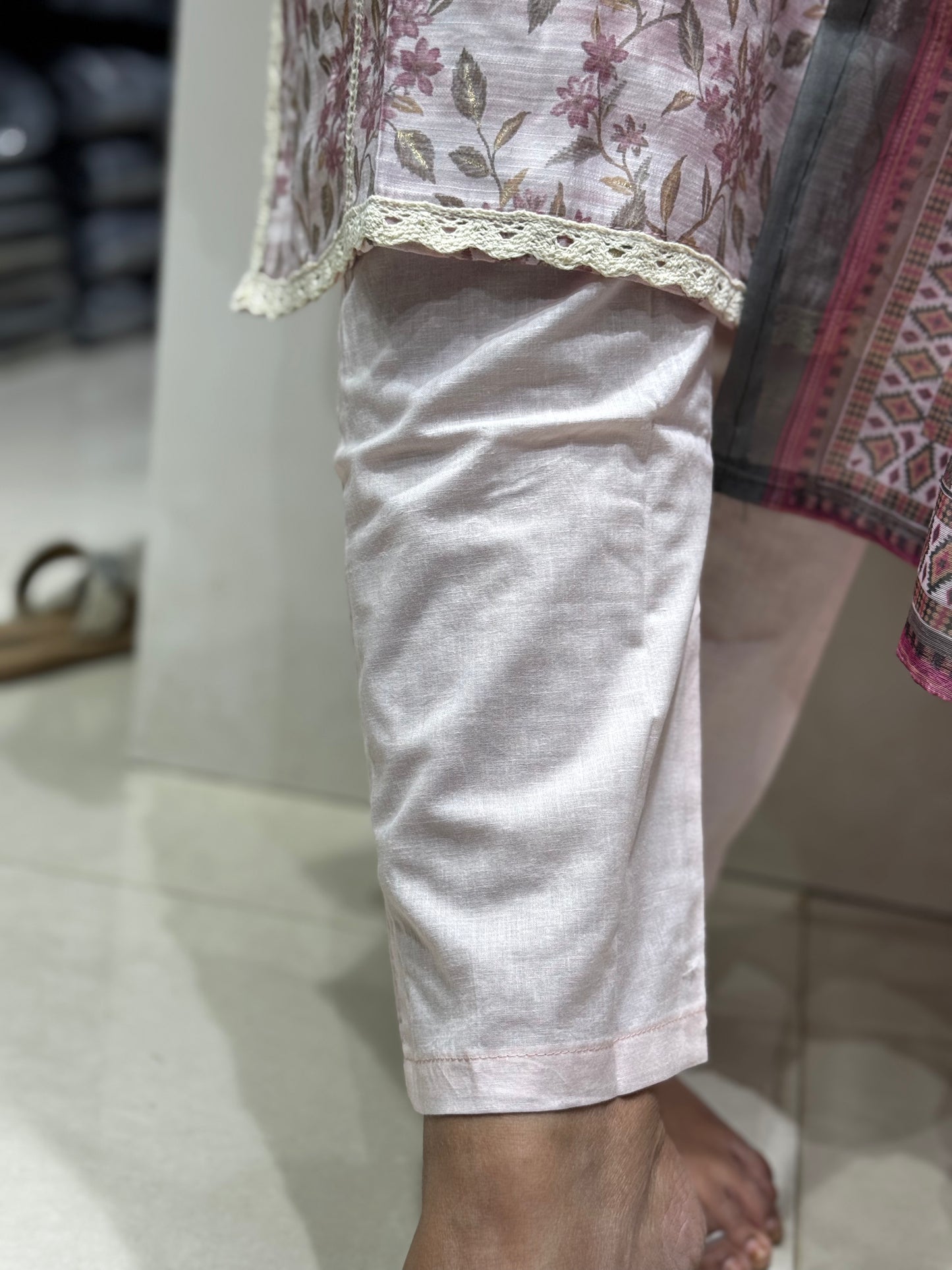 K127 CHANDERI SUIT SET