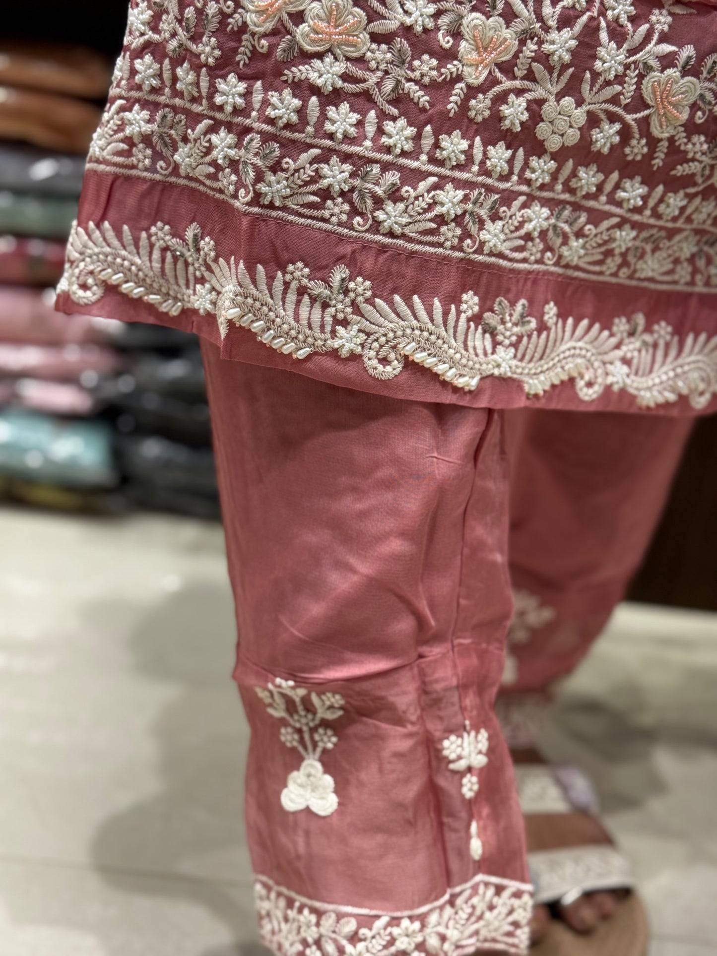 K132 GEORGETTE THREE PEICE SUIT SET