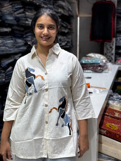 SH1 WHITE HORSE SHIRT