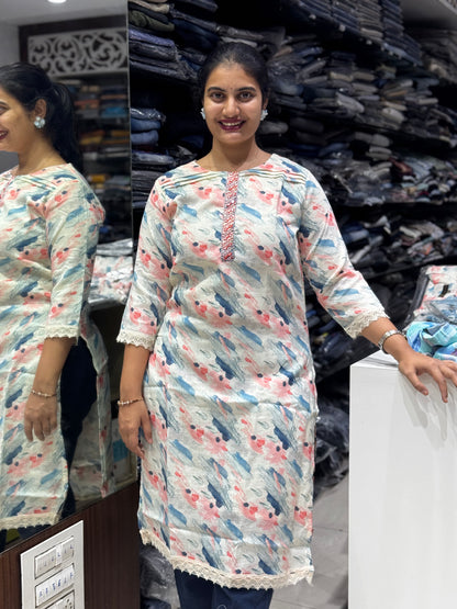 T23 LINEN KURTI