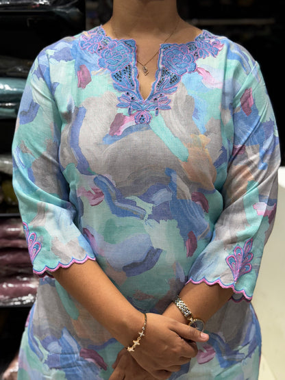 T24 LINEN KURTI