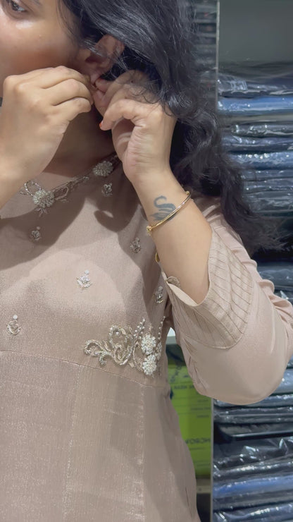 F154 Chicco chinon kurti/dress