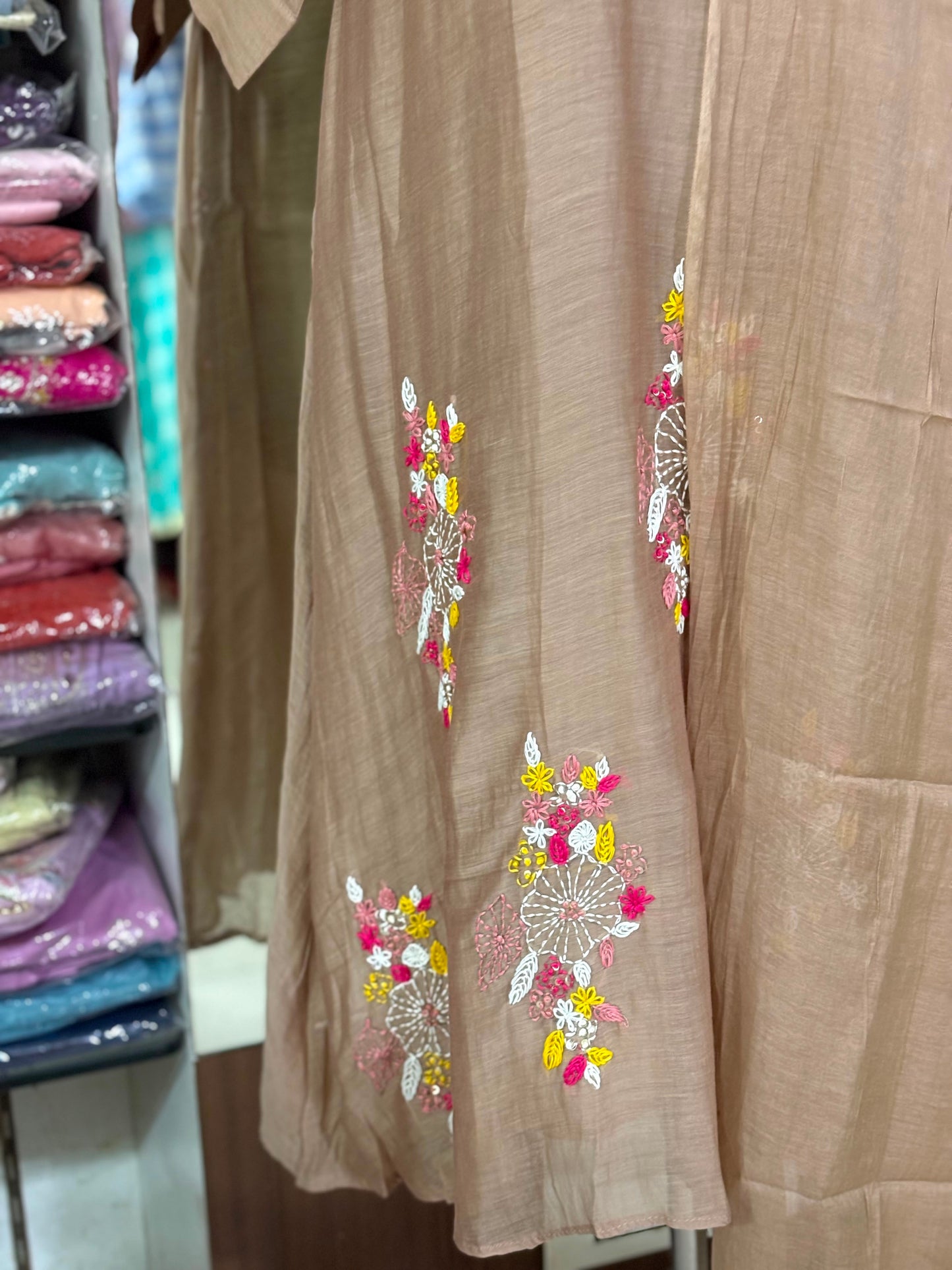 K195 collor work 3pice set biscuit colour