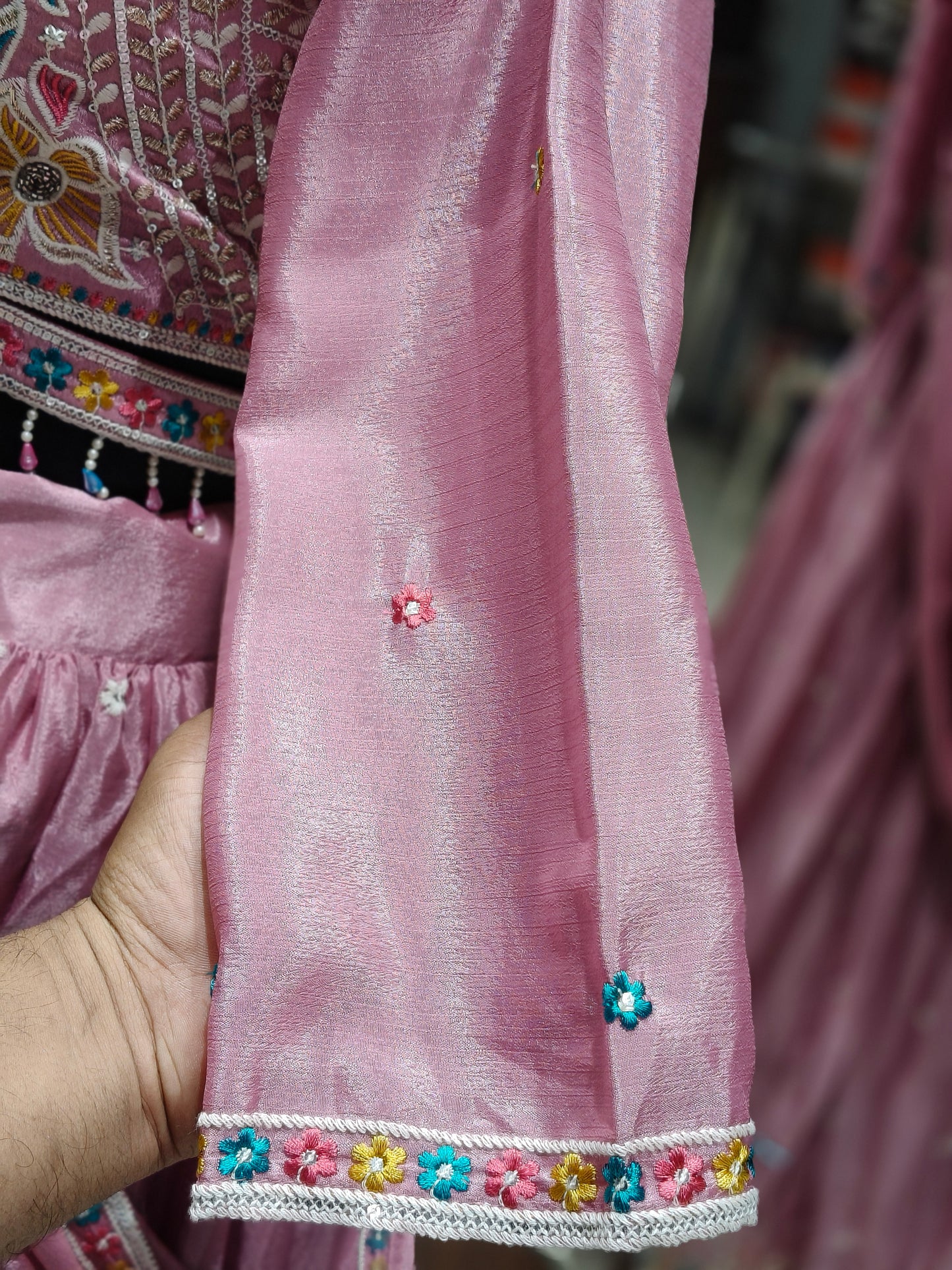 IN1 PINK GAGRA