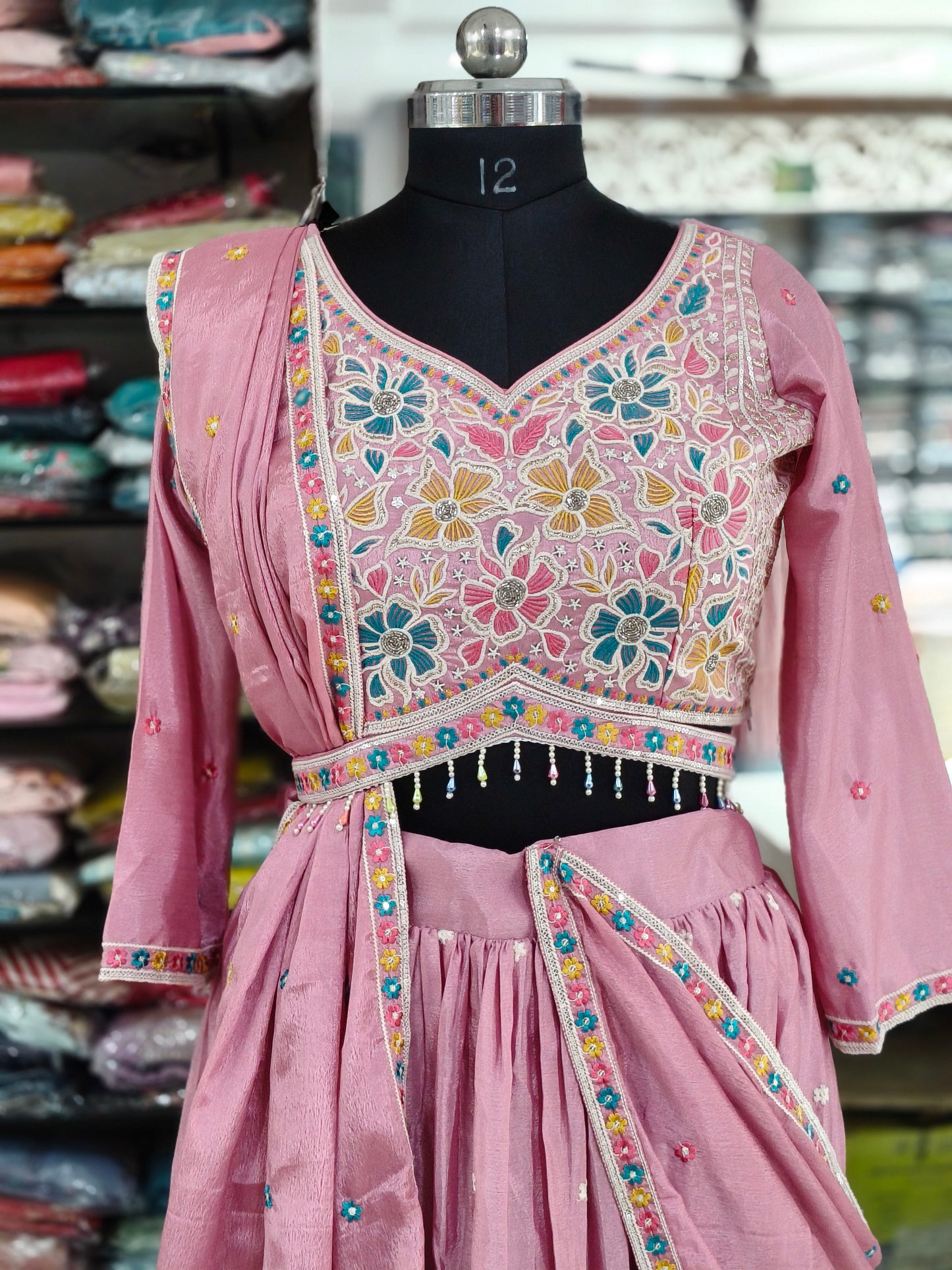 IN1 PINK GAGRA
